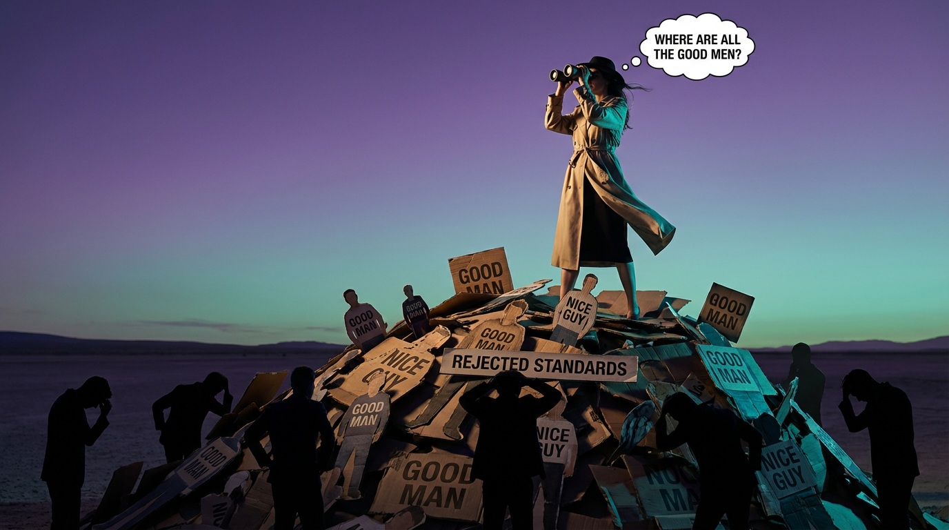 Where Are All the Good Men? The Hypocrisy of Female Standards Exposed