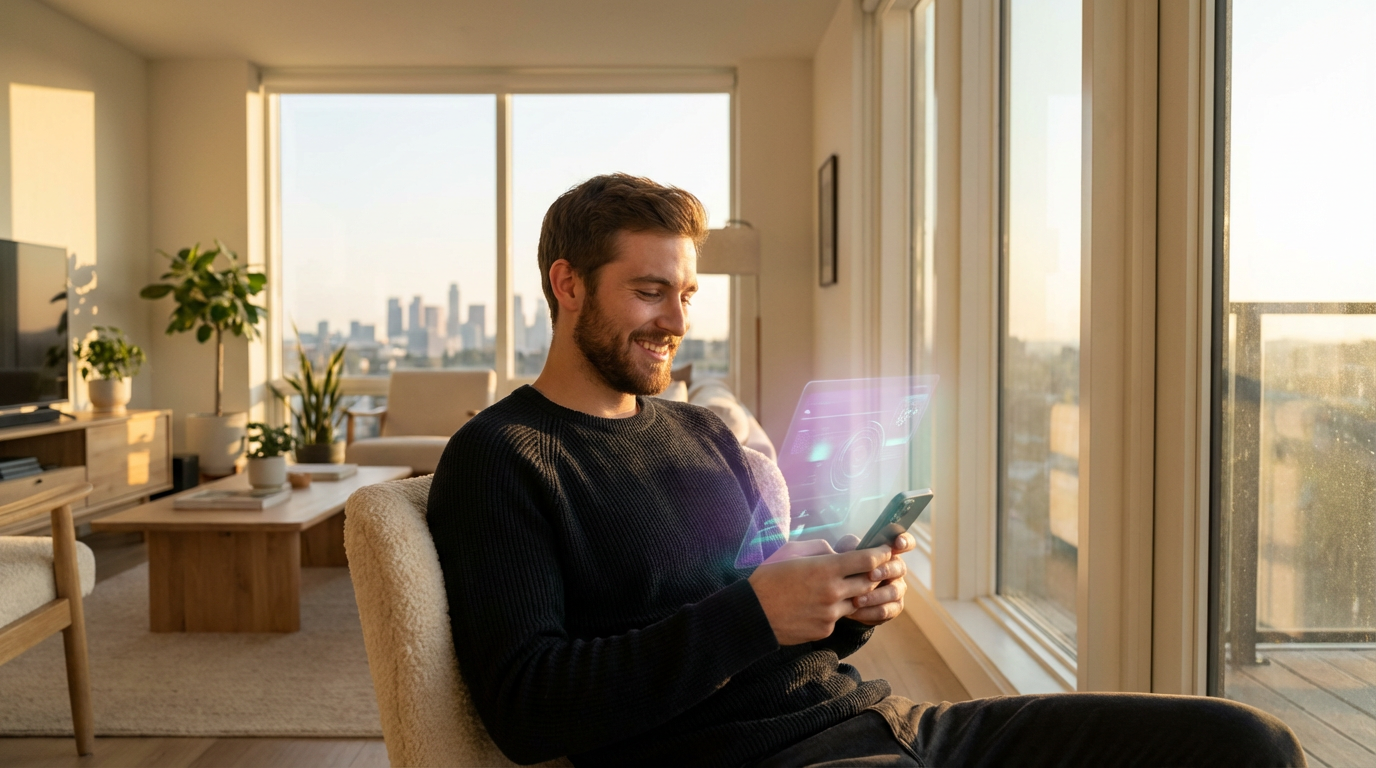 AI girlfriend providing perfect companionship