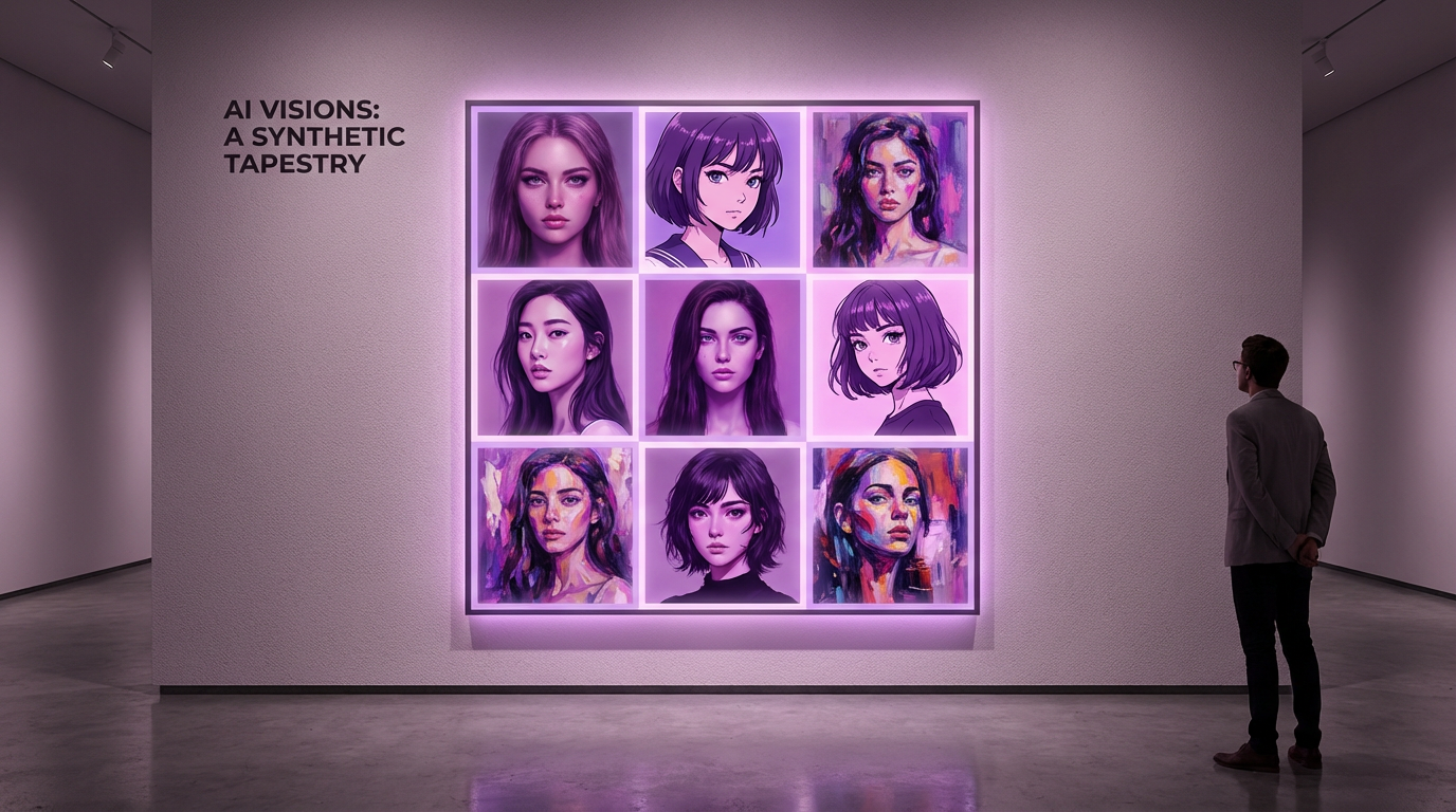 DreamGF AI Image Generation Gallery - Multiple Art Styles and Quality Examples